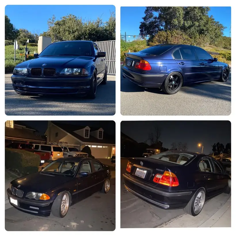 BMW E46 stance build